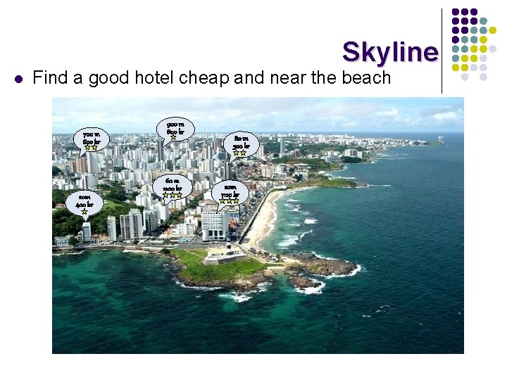 Skyline l Find a good hotel cheap and near the beach 700 m 600