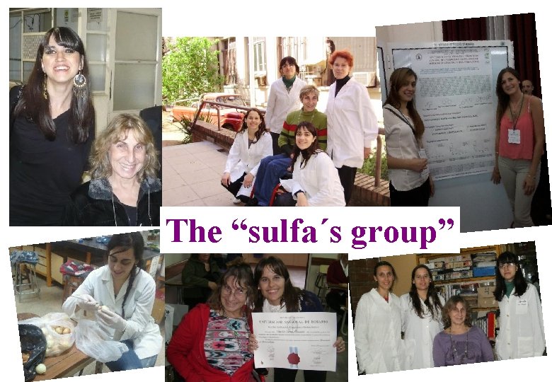 The “sulfa´s group” 