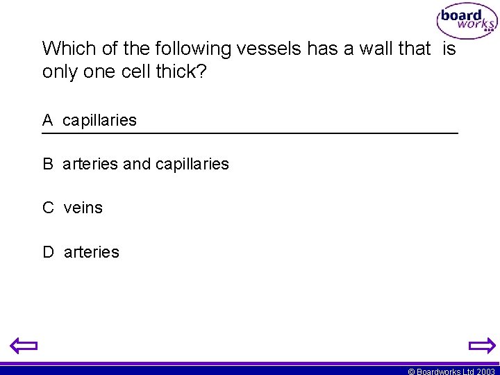 Which of the following vessels has a wall that is only one cell thick?