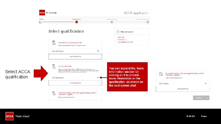 Select ACCA qualification © ACCA Public 