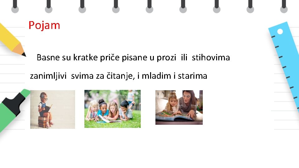 Pojam Basne su kratke priče pisane u prozi ili stihovima zanimljivi svima za čitanje,