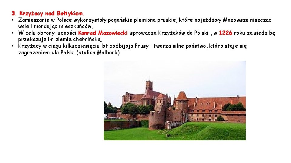Rozbicie dzielnicowe Prosz zapozna si z prezentacj i