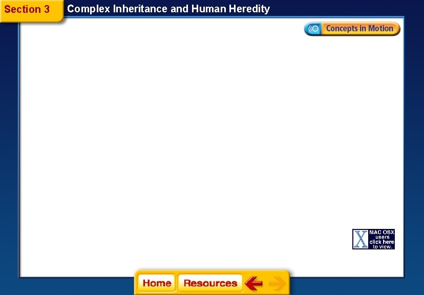Section 3 Complex Inheritance and Human Heredity Section 3 Complex Inheritance and Human Heredity