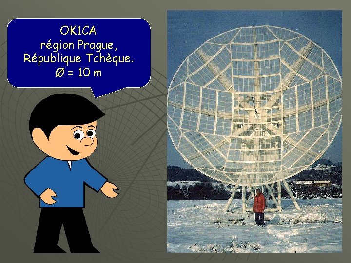 OK 1 CA région Prague, République Tchèque. Ø = 10 m 