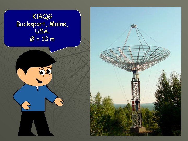 K 1 RQG Bucksport, Maine, USA. Ø = 10 m 