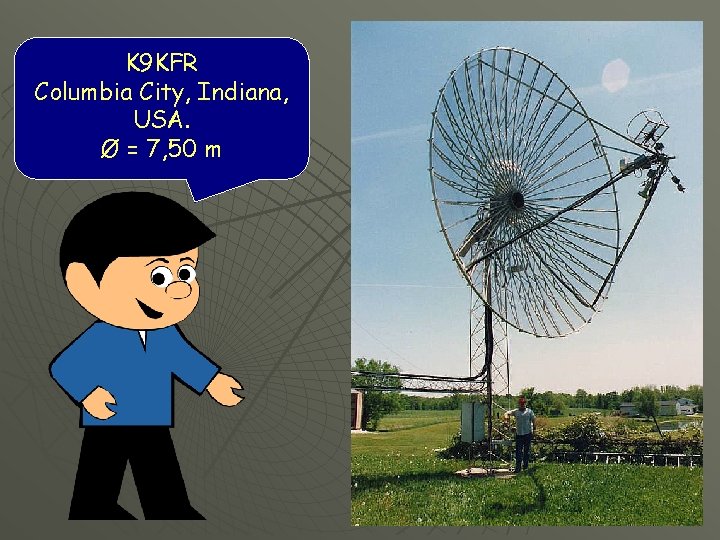 K 9 KFR Columbia City, Indiana, USA. Ø = 7, 50 m 