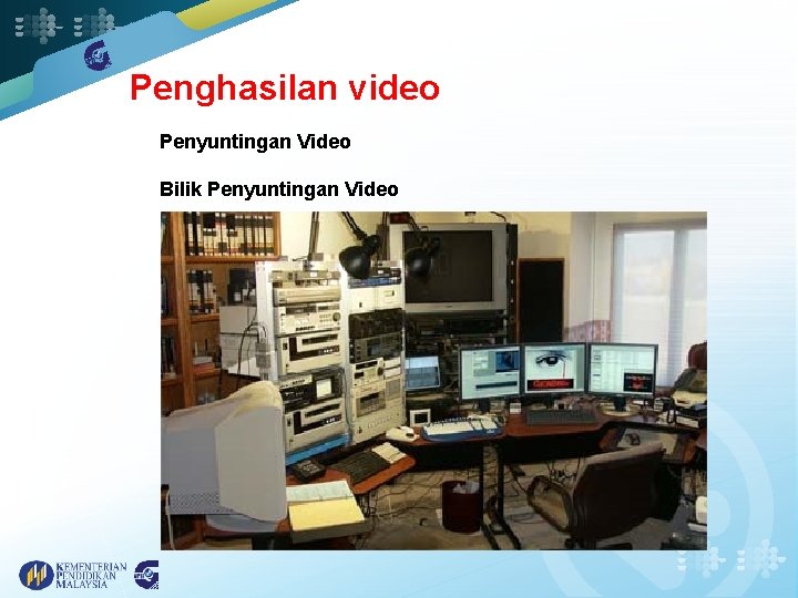 Penghasilan video Penyuntingan Video Bilik Penyuntingan Video 