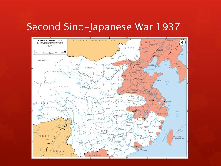 Second Sino-Japanese War 1937 