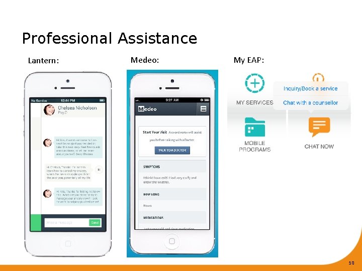 Professional Assistance Lantern: Medeo: My EAP: 10 