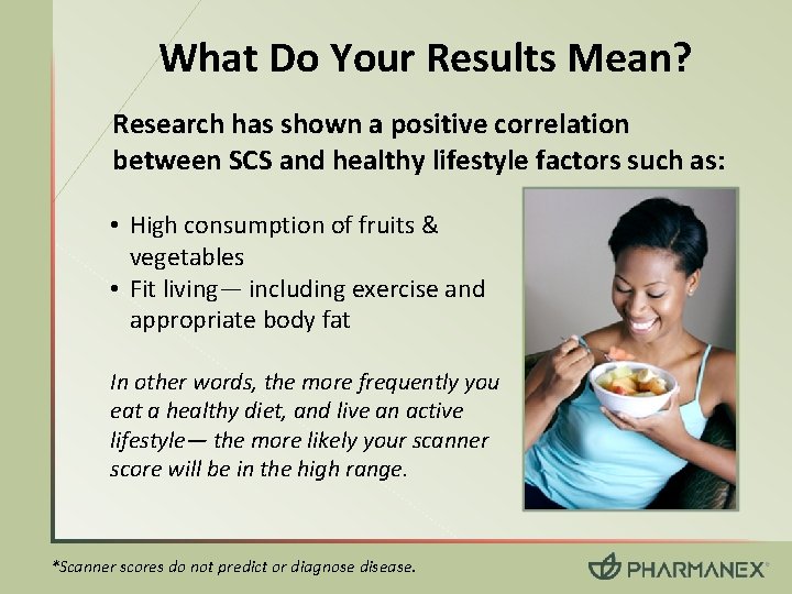 What Do Your Results Mean? Research has shown a positive correlation between SCS and