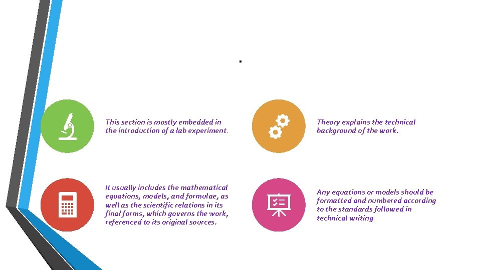 . This section is mostly embedded in the introduction of a lab experiment. Theory . This section is mostly embedded in the introduction of a lab experiment. Theory