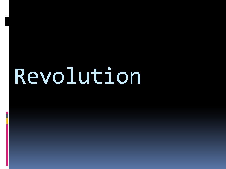 Revolution 