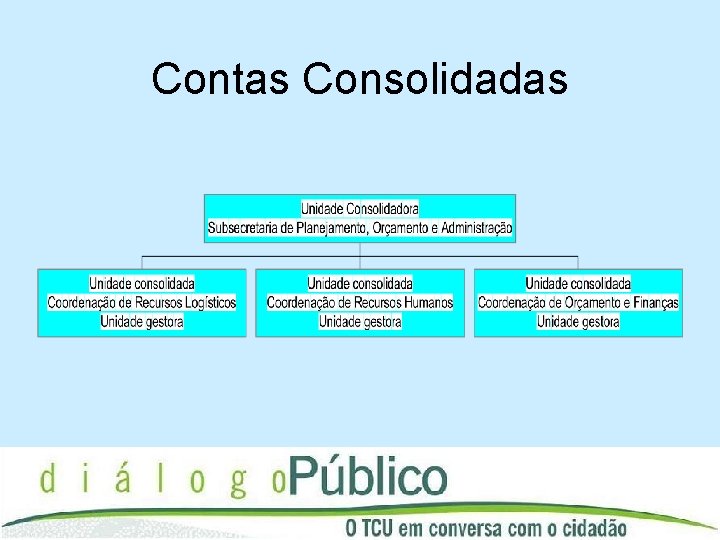 Contas Consolidadas 