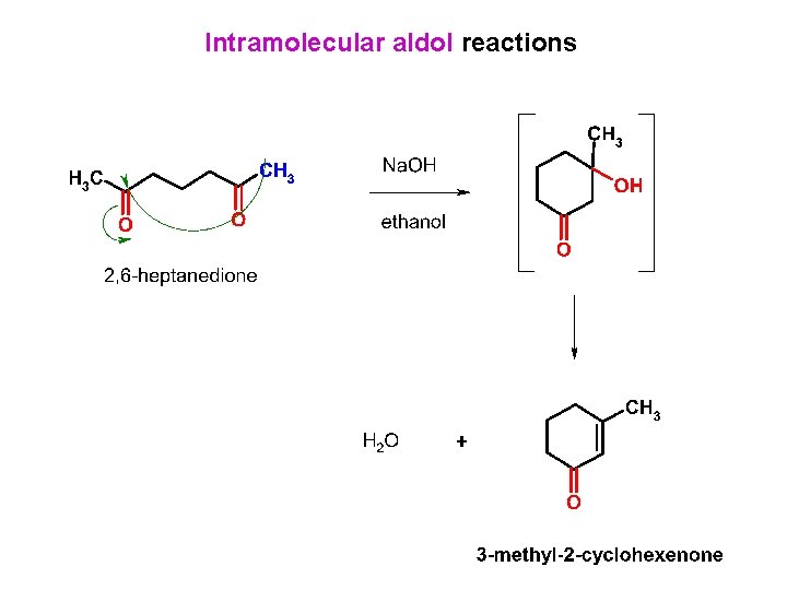 Intramolecular aldol reactions 