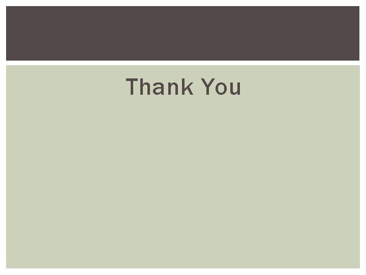 Thank You 