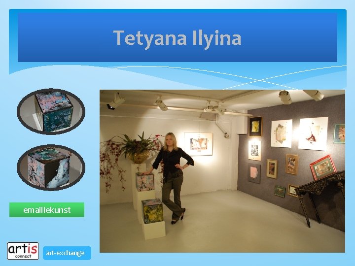 Tetyana Ilyina emaillekunst art-exchange 