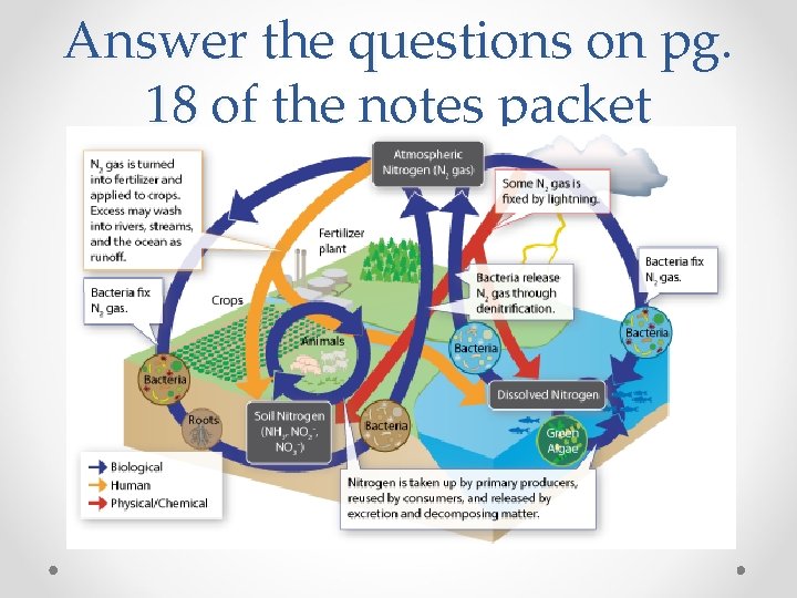 Answer the questions on pg. 18 of the notes packet 