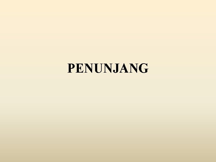 PENUNJANG 