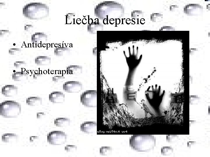 Liečba depresie • Antidepresíva • Psychoterapia 