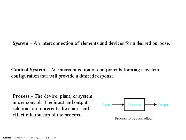 System – An interconnection of elements and devices for a desired purpose. Control System System – An interconnection of elements and devices for a desired purpose. Control System
