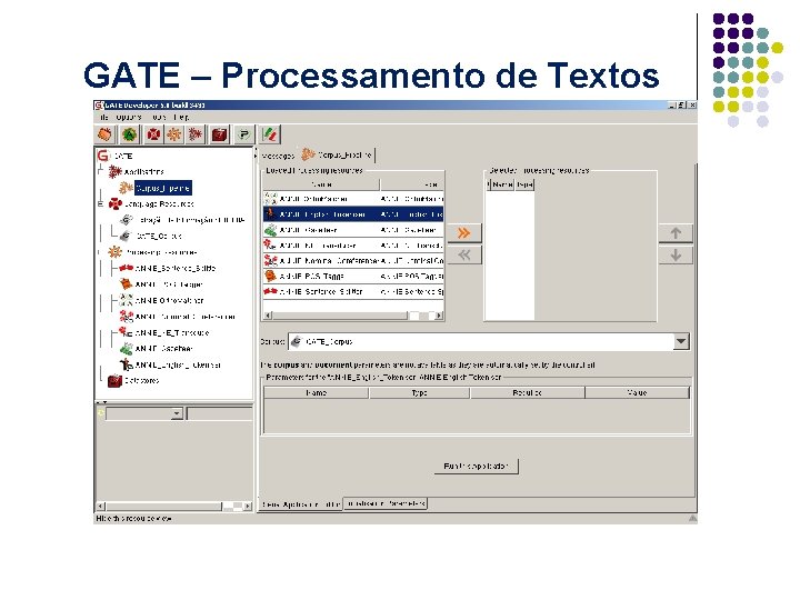 GATE – Processamento de Textos 