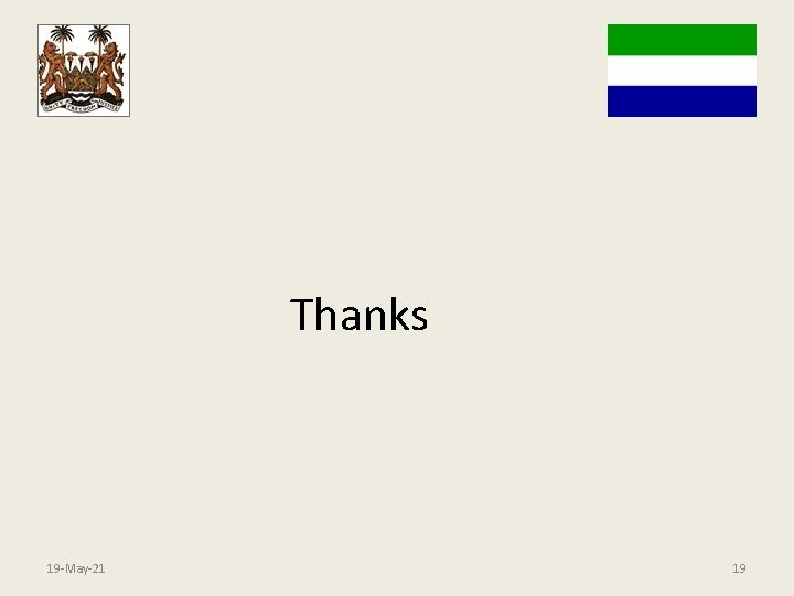 Thanks 19 -May-21 19 