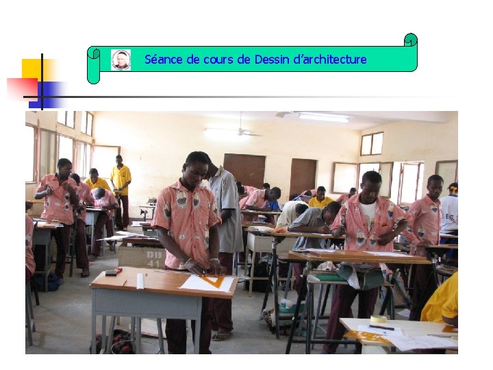 Séance de cours de Dessin d’architecture 