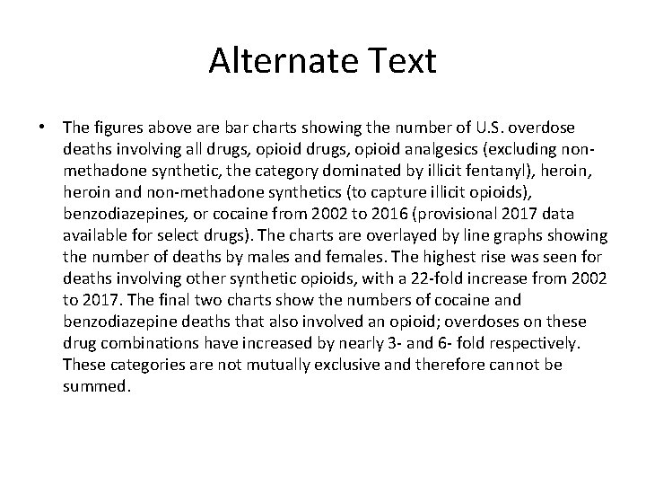 Alternate Text • The figures above are bar charts showing the number of U.