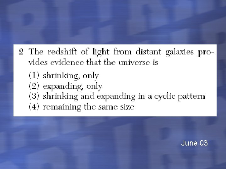 June 03 
