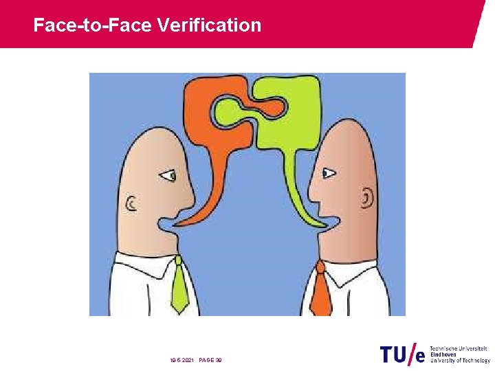 Face-to-Face Verification 19 -5 -2021 PAGE 39 