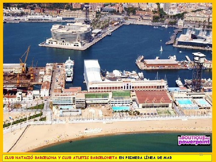 CLUB NATACIÓ BARCELONA Y CLUB ATLETIC BARCELONETA EN PRIMERA LÍNEA DE MAR 11 