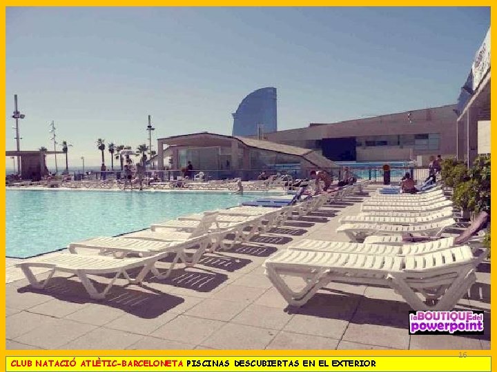 CLUB NATACIÓ ATLÈTIC-BARCELONETA PISCINAS DESCUBIERTAS EN EL EXTERIOR 16 