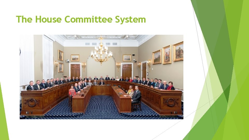 The House Committee System 