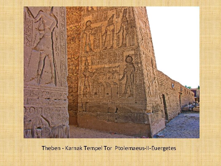 Theben - Karnak Tempel Tor Ptolemaeus-II-Euergetes 
