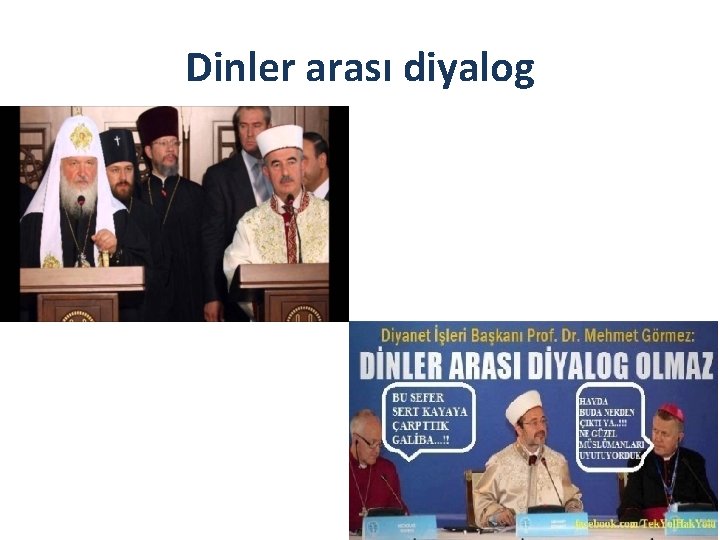 Dinler arası diyalog 