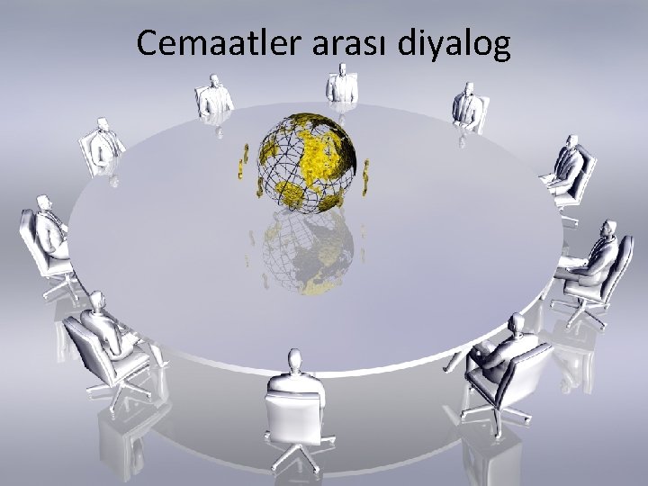 Cemaatler arası diyalog 