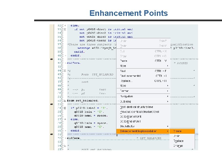 Enhancement Points 