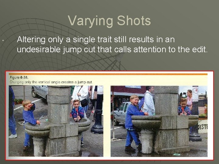 Varying Shots • Altering only a single trait still results in an undesirable jump