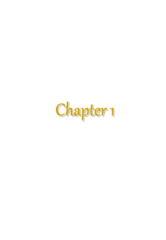 Chapter 1 