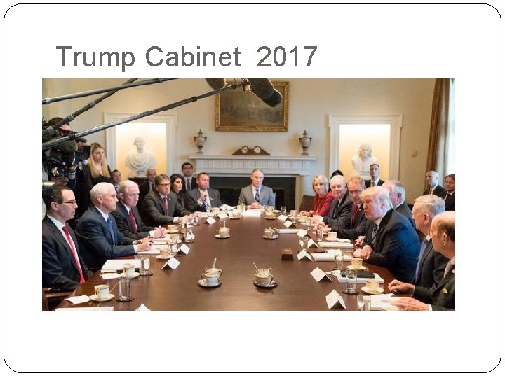 Trump Cabinet 2017 