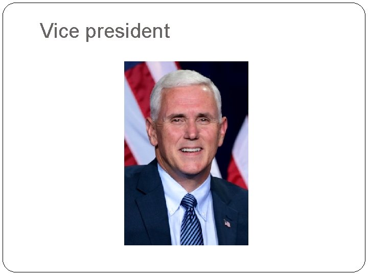 Vice president 