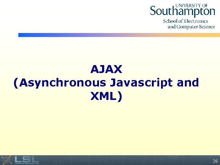 AJAX (Asynchronous Javascript and XML) Event 26 