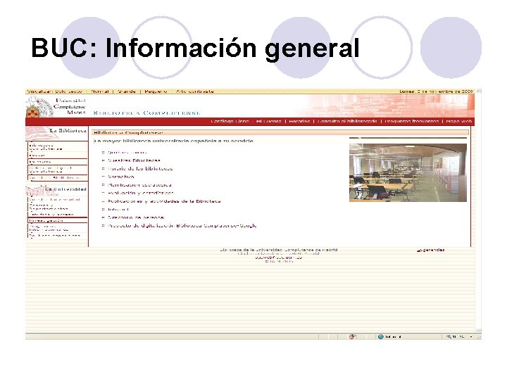 BUC: Información general 