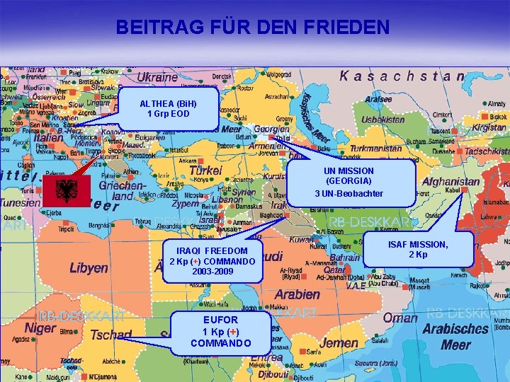 BEITRAG FÜR DEN FRIEDEN ALTHEA (B i H) (Bi. H) 1 ALTHEA Grp EOD