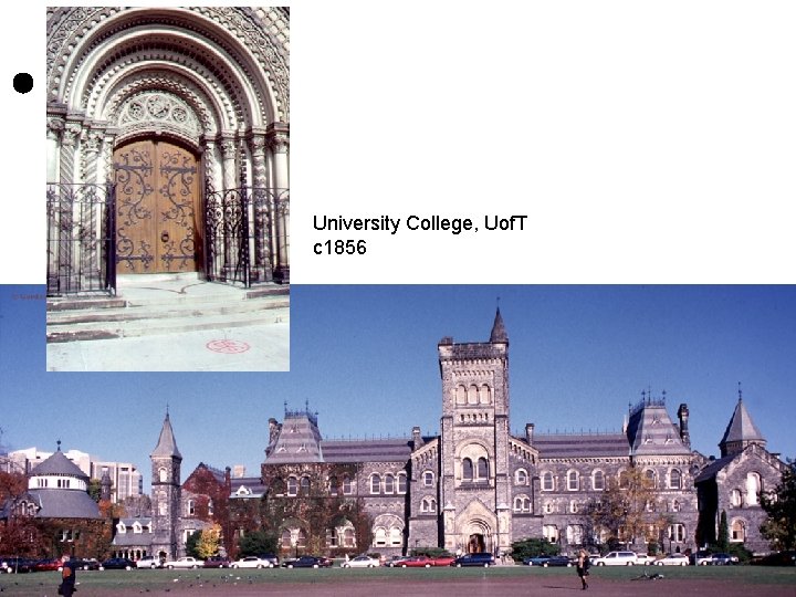 University College, Uof. T c 1856 