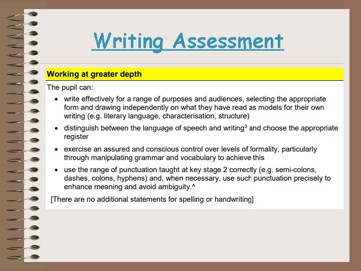 Writing Assessment 