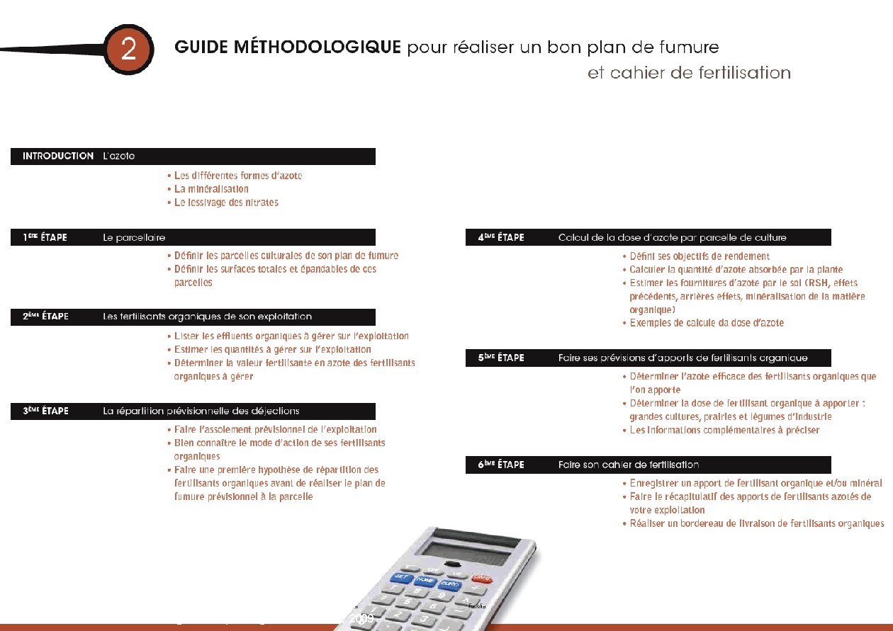 Référentiel Agronomique Régional – octobre 2009 32 