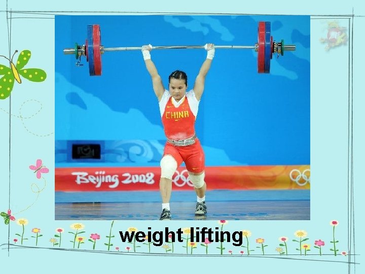 weight lifting 