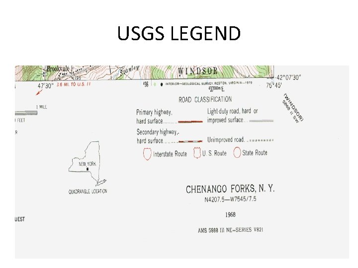 USGS LEGEND 