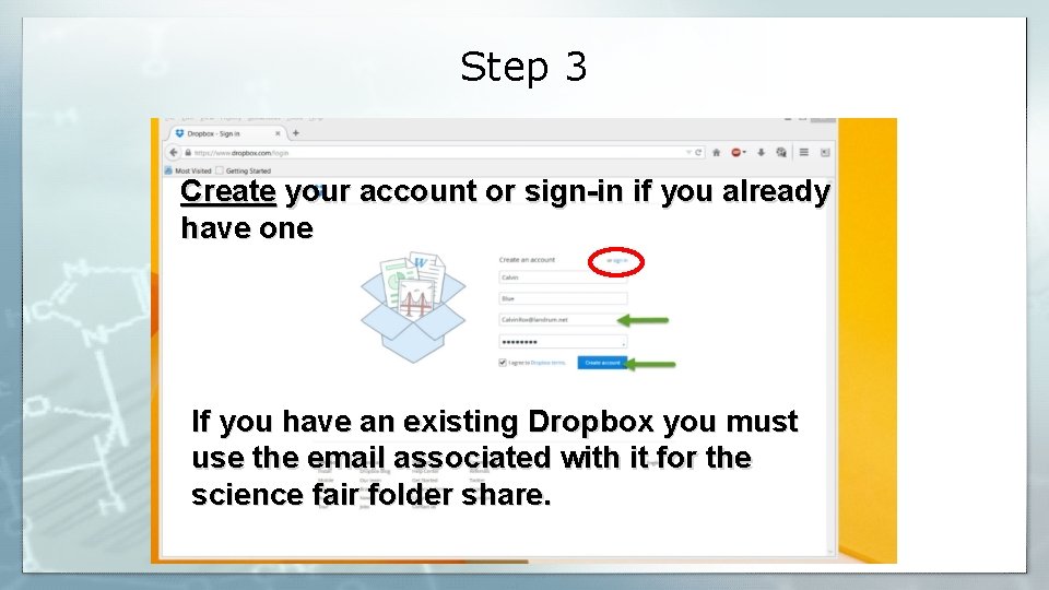 Step 3 Create your account or sign-in if you already have one If you